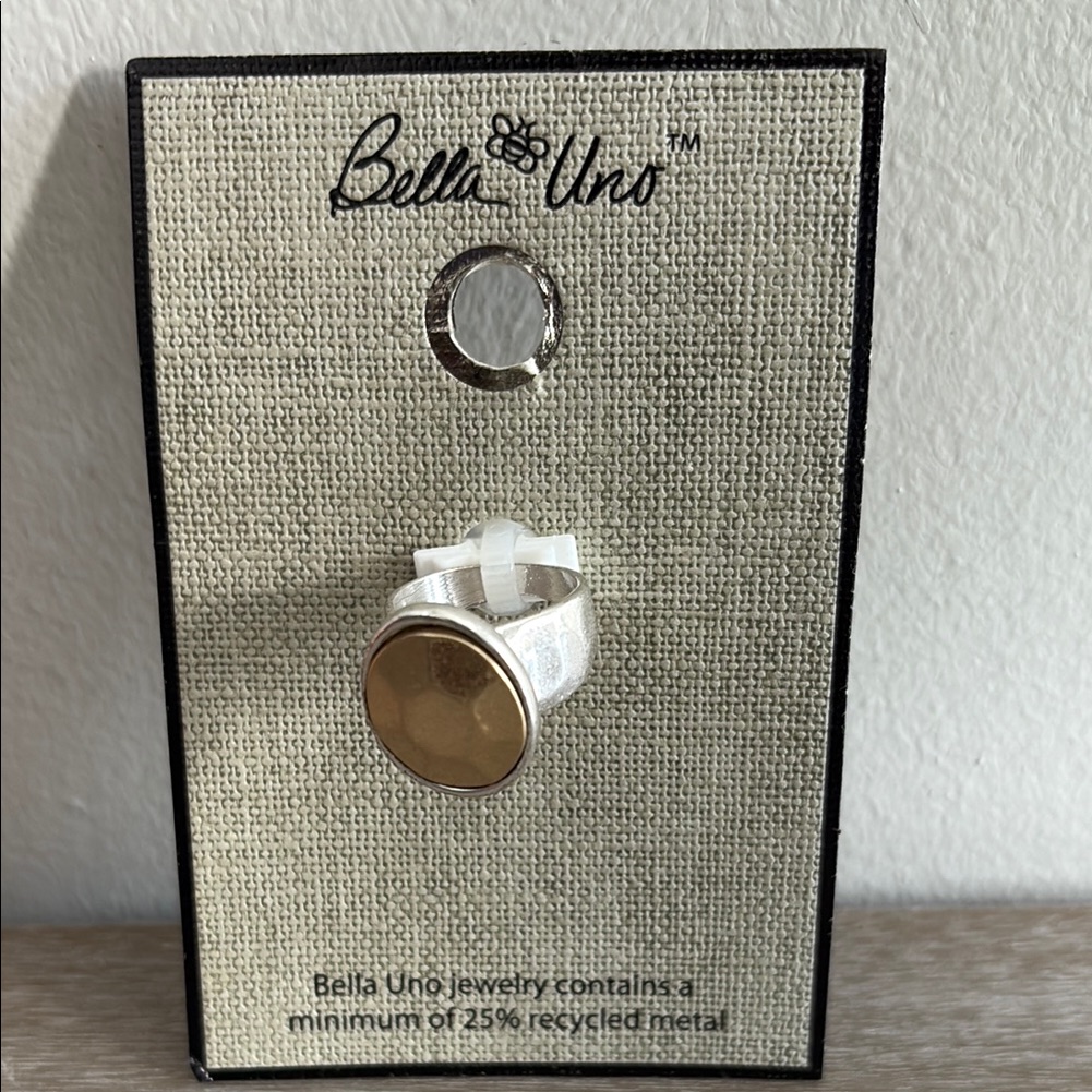 Bella Uno Two-Tone Ring